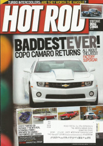 HOT ROD 2012 AUG - 427 COBRA, COPO ZL1, V12 HOT ROD, F-85 MUSCLE, EARNHARDT